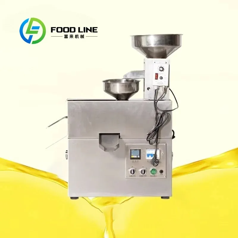 Customized Large Capacity Fully Automatic Oil Press Machine for Corn Walnut Flax Seed Oil Extraction Production