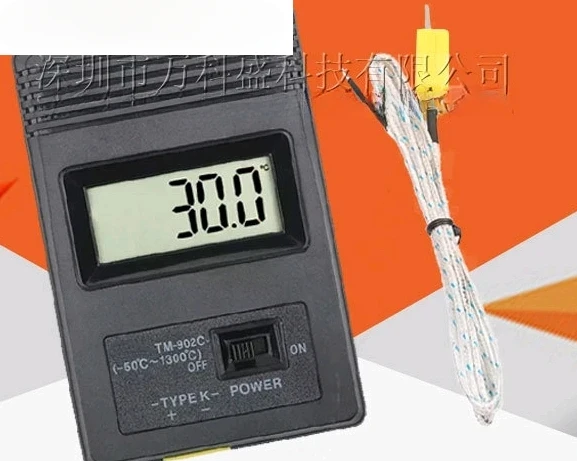 2PCS     TM902C High Temperature Rapid Electronic Thermometer