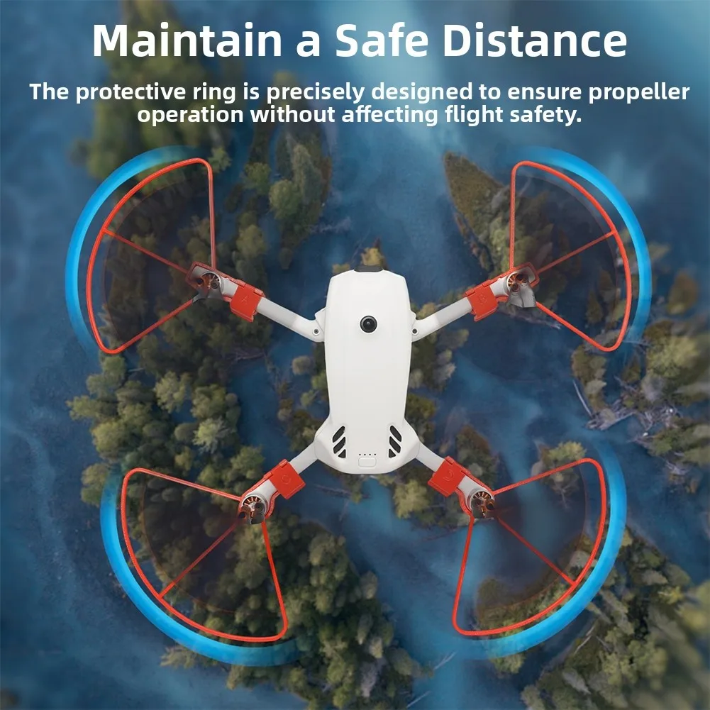 

4pcs Lightweight Propeller Guard For DJI Lito1,LitoX1 Quick Release & Anti-Collision Protecting Your Propellers From Potential