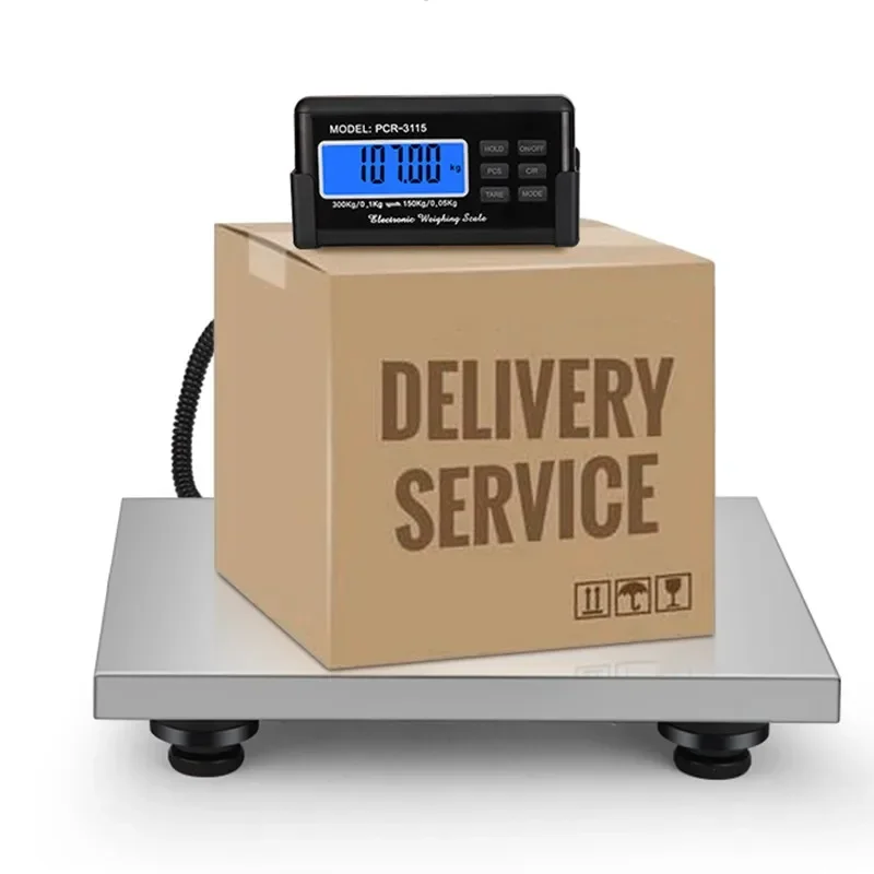 Electronic Scale Commercial Platform Scale 300KG Electronic Weighing Delivery Scale