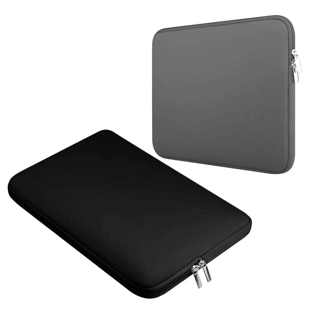 

2Pcs 13 Inch Laptop Sleeve Case Padded Shockproof Protective Computer Bag Slim Portable Lightweight Sleeve for Pro