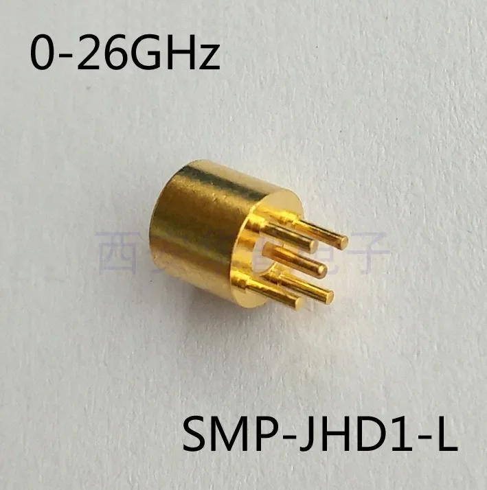 DC 0-26Ghz 2.5mm Spacing RF Connector SMP-JHD1-L   SMP High Frequency Public Seat PCB Board