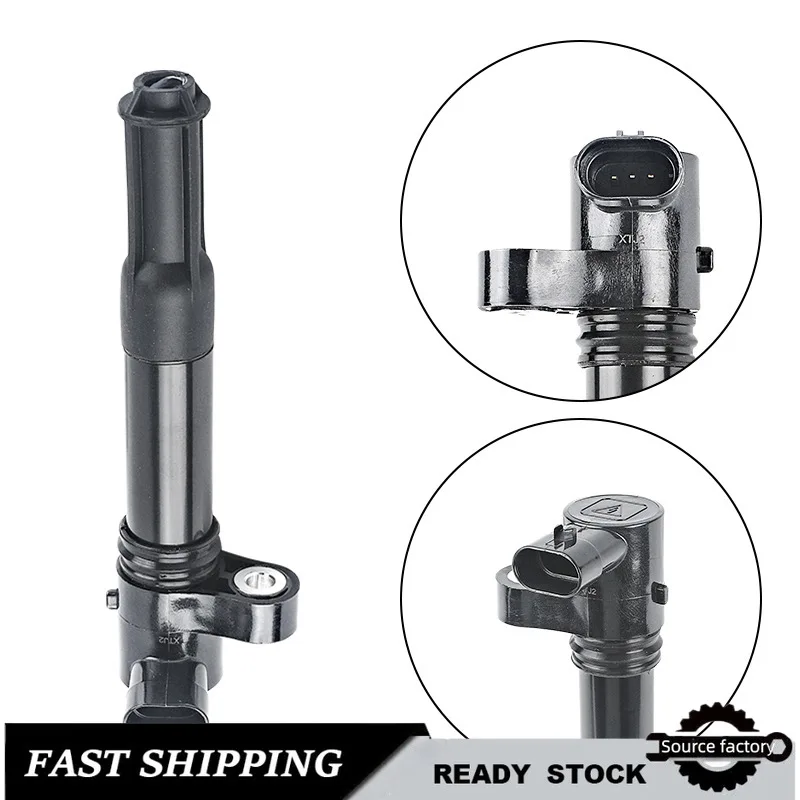 

4 PCS Car Ignition Coil 46777288 High Power High Voltage Pack for Fiat 500 Boyue 1.4TEasy Installation Extremely Fast Shipping