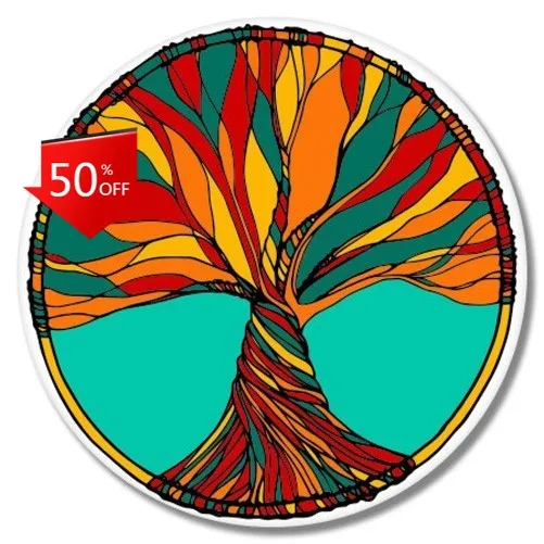 

Tree of Life Phone Trendy Car Bumper Boat Laptop Accessory Vintage Cool Retro Cute Aesthetic