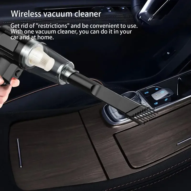 9000Pa Car Vacuum Cleaner Powerful Cleaning Machine Handheld Car Vacuum Rechargeable Wireless Cleaner For Car Home Pet Hair