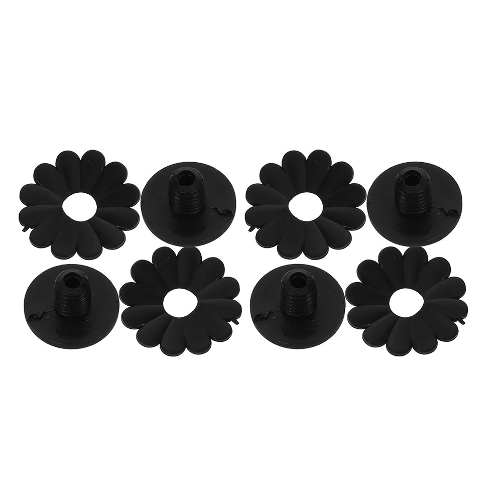 

Umbrella Cap Screw Repair Tips Black Replacement Cover for Rain Parasol Plastic Tops Protector Lightweight Practical Easy