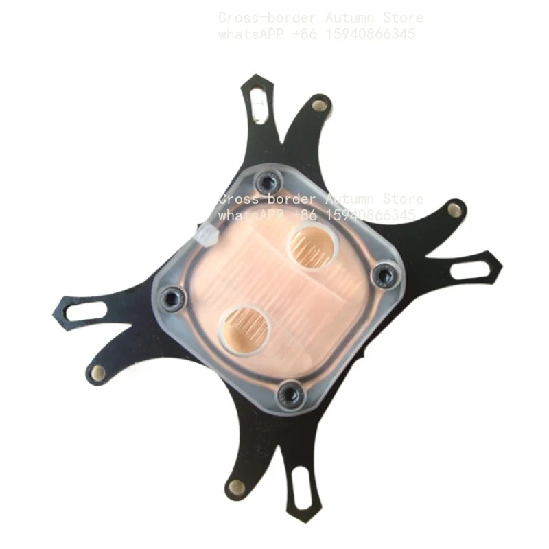 CPU Water Cooling Block Full Copper Base Parallel Water Channel Universal For Intel AMD Platform CPU Cooler Cooling Radiator