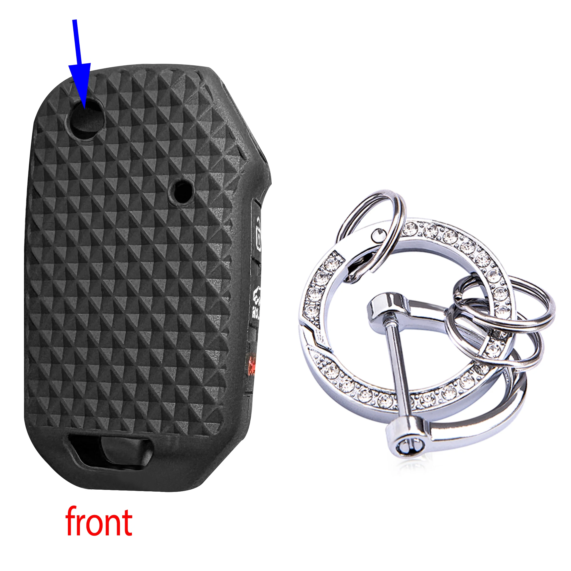 Car Key Case Cover For Kia Sonet 2024 KX1 K3 K5 Sports Soul Sportage NiroTelluride Carnival Sorento Cerat Seltos Ceed Xceed