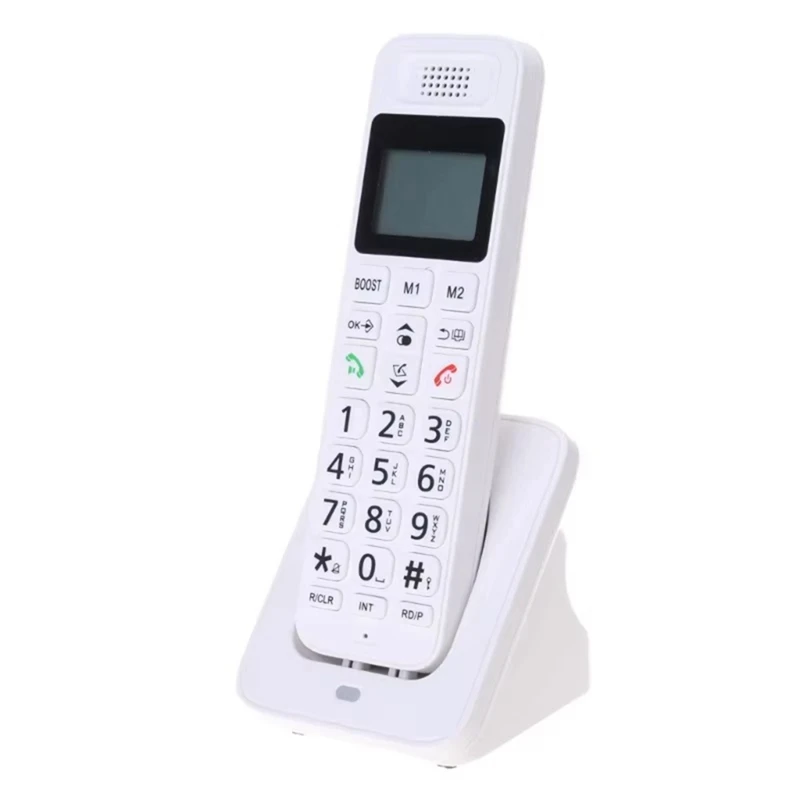 D1018 Business Office Home Handheld Digital Wireless Telephone With LCD Display Stable Signal EU-PLUG