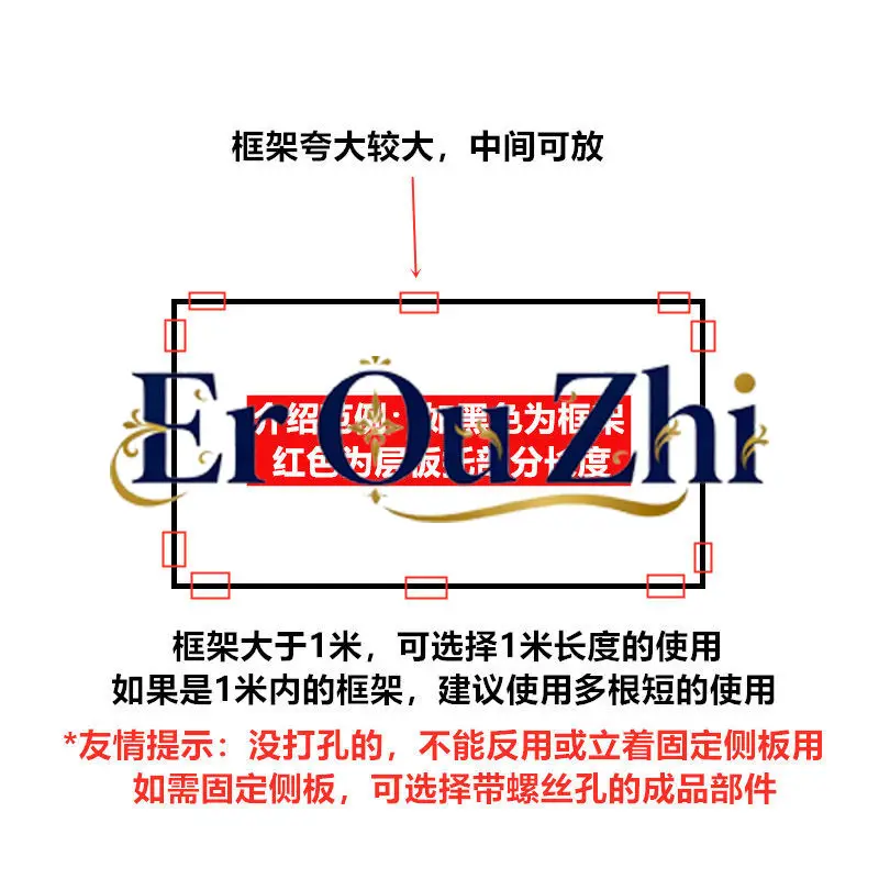 European Standard Aluminum Profile Rack Groove Flush, Laminate Bracket, Frame Fixed Plate Bracket 202030304040