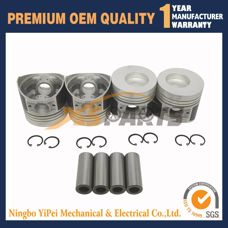 

Piston Set STD for Mitsubishi K4N(4pcs)