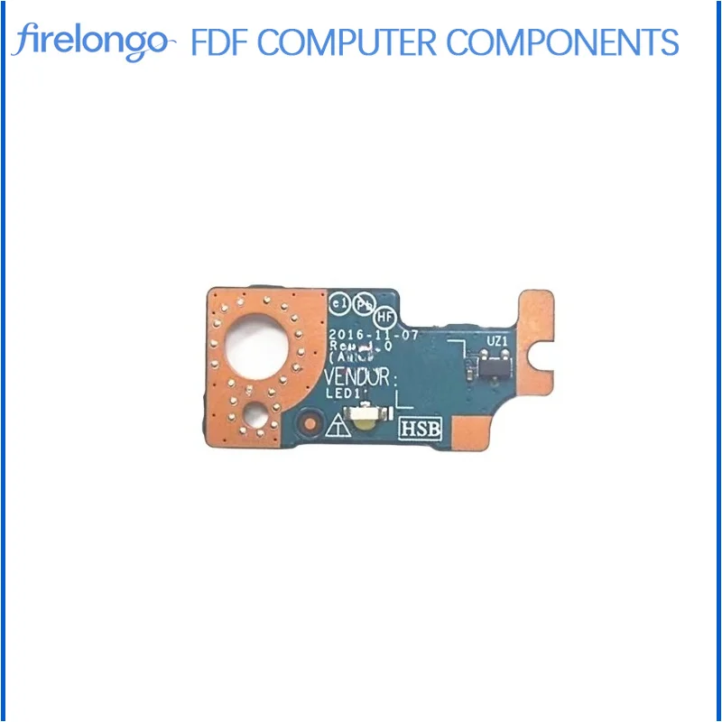 For Dell Latitude E5480 E5490 Power Indicator Board LED Light Flex Cable LS-E081P Replacement