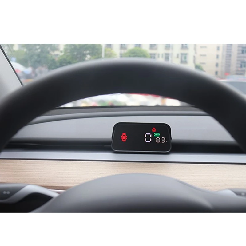 Car Head-Up Smart Display Air Code Meter LCD Instrument HUD Car Replacement For Tesla Model 3 Y