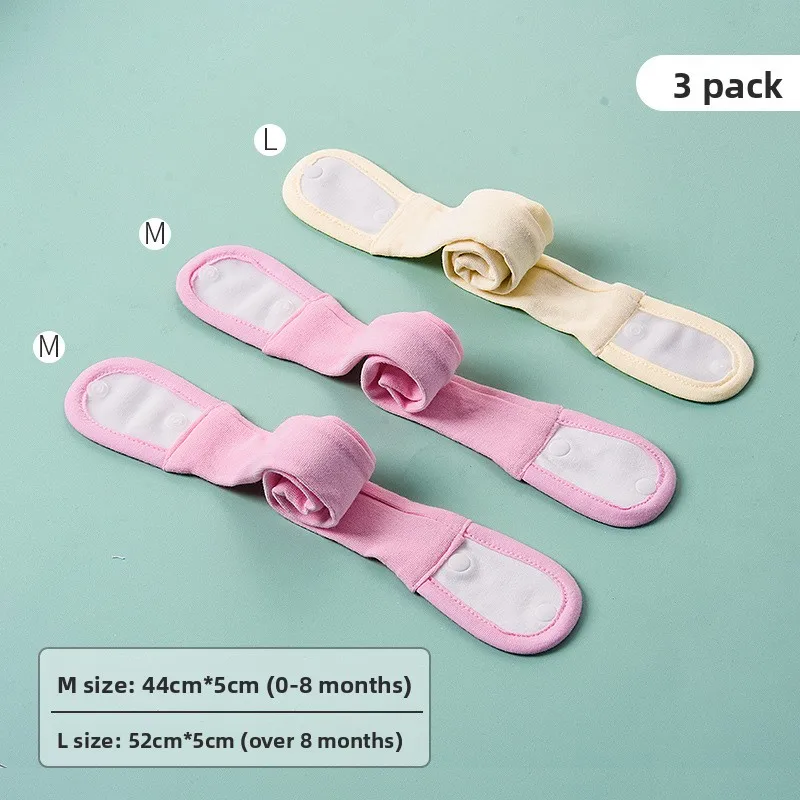 قفل حفاضات قطني لحديثي الولادة - حزام حفاضات أطفال صيفي قابل للتنفس وقابل للتعديل، ناعم وصديق للبشرة وغير قابل للخدش للعناية بالطفل #6