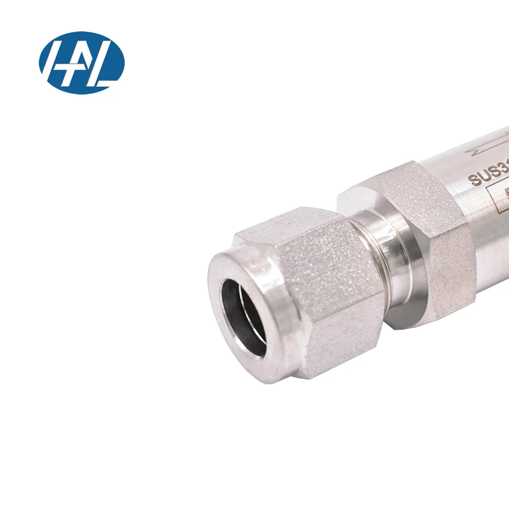 Stainless Steel SS316 Gas Inline Micron Filter 6mm 8mm