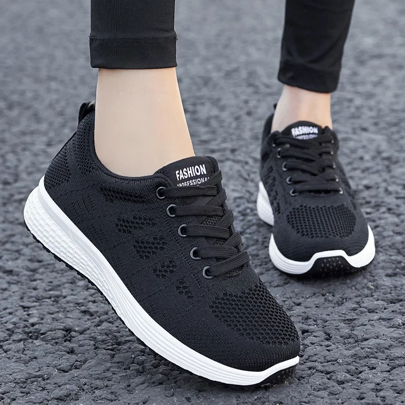 Women Flats Fashion Lightweight Shoes Women Lace Up Nurse Shoes Round Toe Sneakers Women Shoe Walking Shoes Woman Plus Size