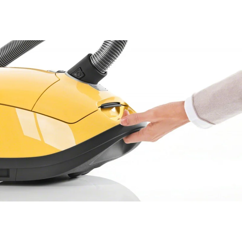 NEW1-Miele 41GFE036USA مكنسة كهربائية كاملة C3 كاليما، أصفر توسكانا