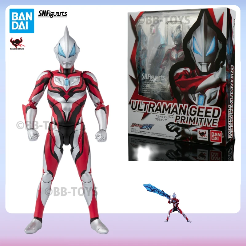 

In Stock Bandai S.H.Figuarts SHF Ultraman Series Geed Primitive Movable Anime Action Figure Collectible Original Box Finished