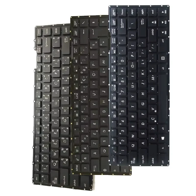 US/RU/SP/FR/LA/TI Laptop Keyboard For ASUS X451 X451C X452 X453 X455 X456 A450 A455 A455L K455 K455L K456U Y483 Y483C Y483L V451