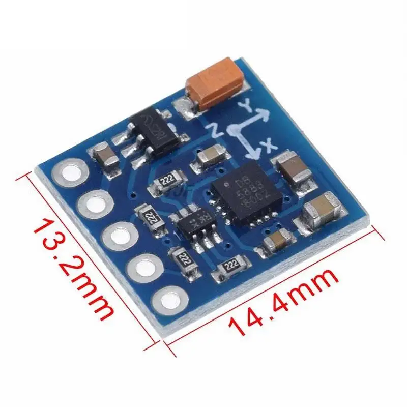 GY-271 QMC5883L 3V-5V Three 3 Triple Axis Magnetic Field Compass Magnetometer Sensor Module For Arduino IIC Board