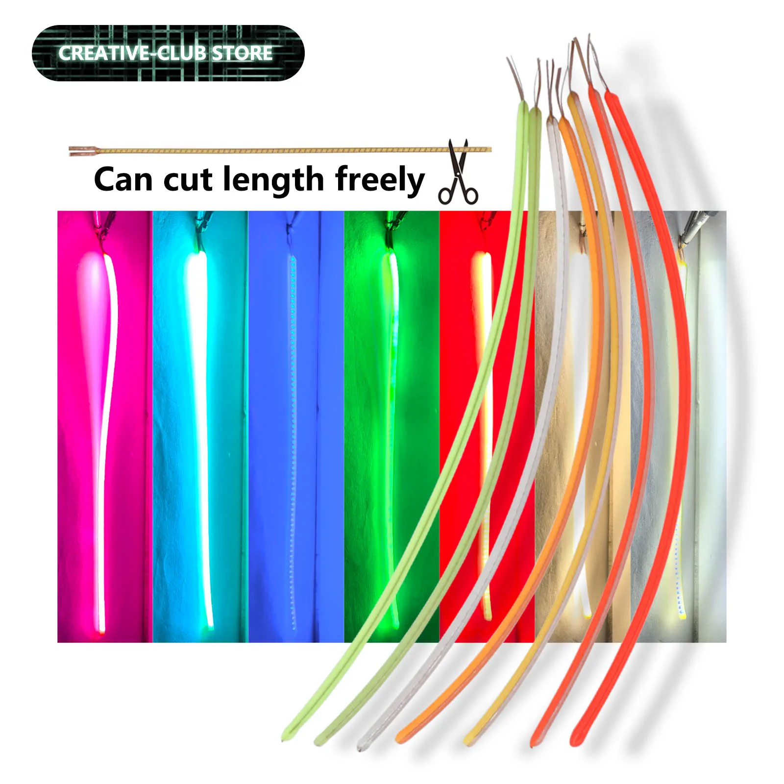Dc 3V Cob Led Flexi… - image