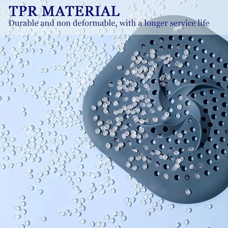 دش استنزاف الشعر الماسك غطاء للصرف حوض الحمام مع شفط كوب 5.9 بوصة سيليكون مصفاة حوض دعوى لحوض الاستحمام والمطبخ #3