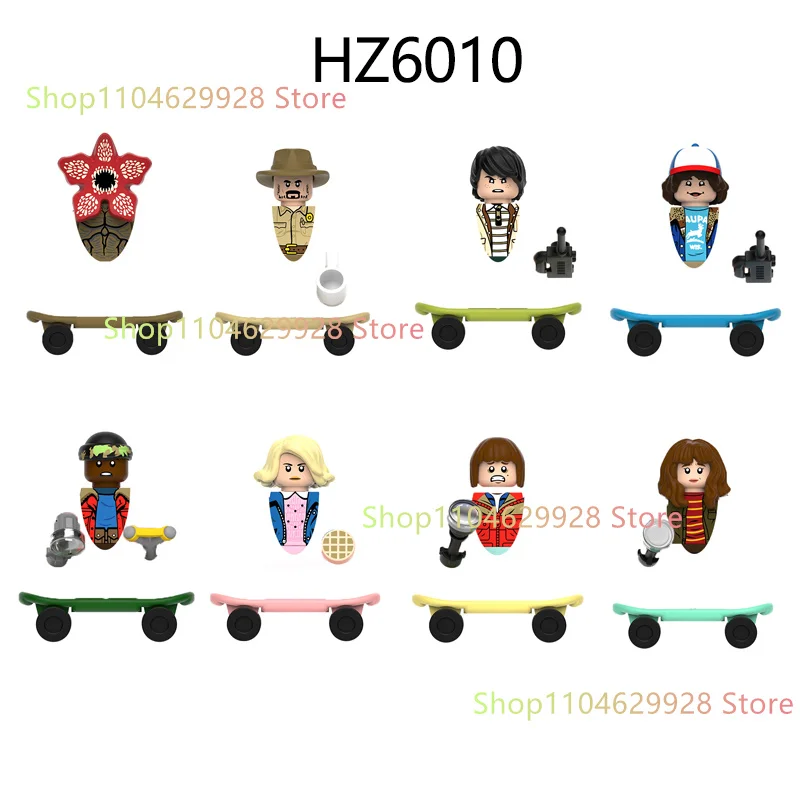 8-16 stücke Neue Filme Fremde Figuren Bausteine Dinge Mini action spielzeug puppen montieren Spielzeug Kinder Geschenke