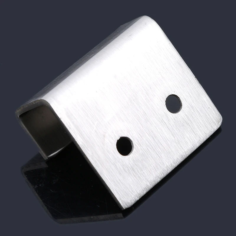 Stainless Steel U-Shape Corner Bracket Hanging Hook For Tiles & Mirrors Thickened Wall Storage Fixed Hooks Household Hardware