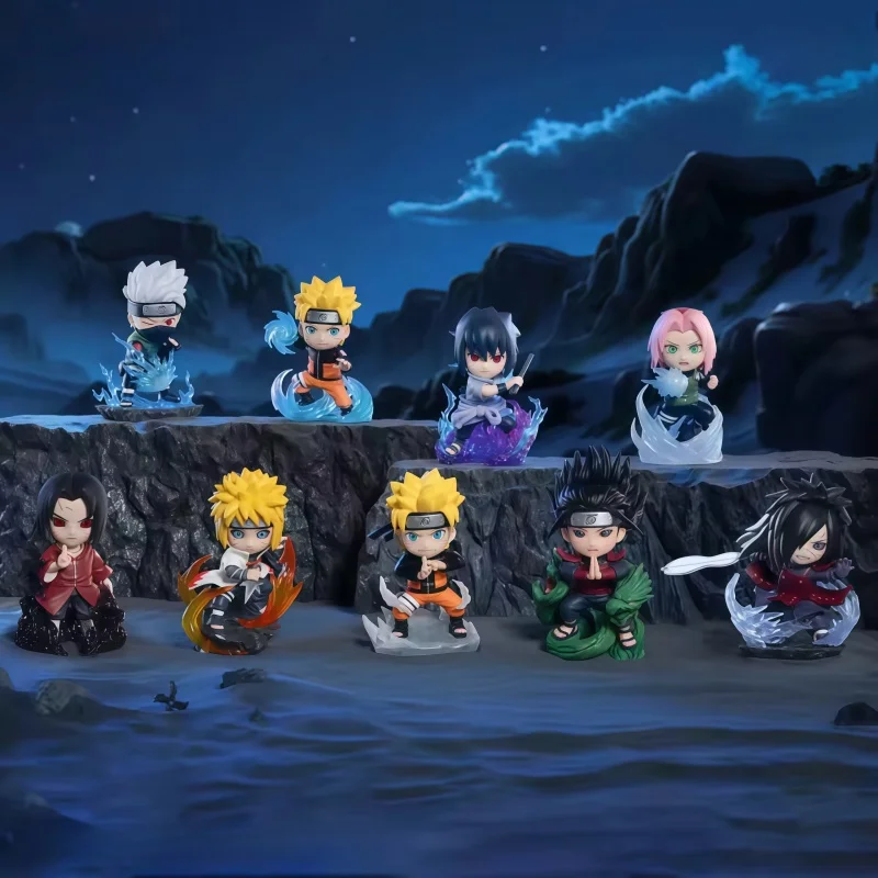 

FUNISM Genuine Naruto Shippuden Chronicles Great Ninja War Series Blind Box Vol.1 Character Figurine Birthday Gift Ornament