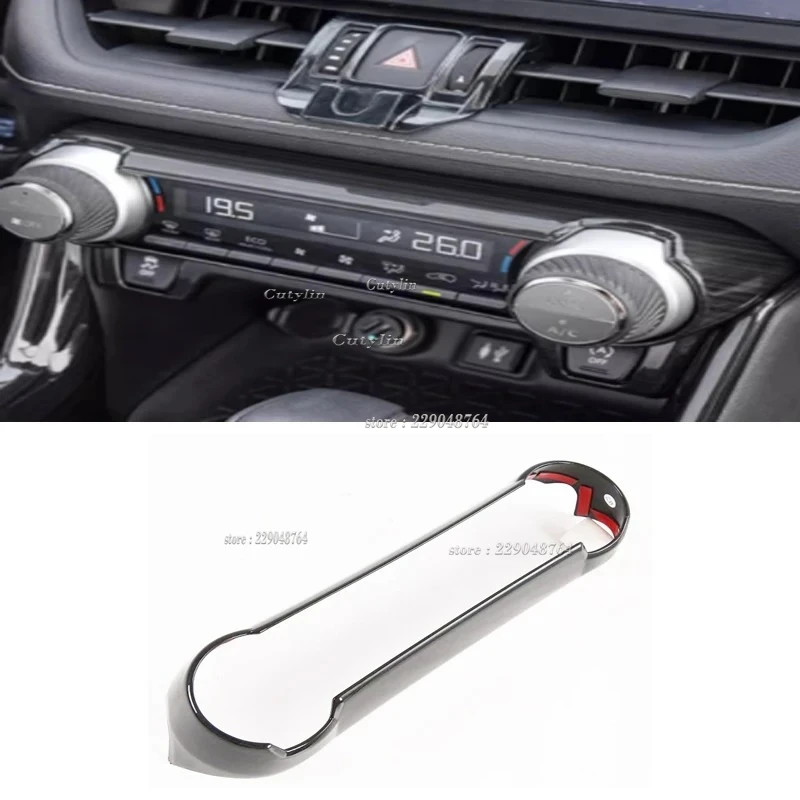 For Toyota RAV4 RAV 4 XA50 2019 2020 2021 2022 2023 ABS Black Wiredrawing Accessories Car Gear Shift Panel Frame Cover Trim