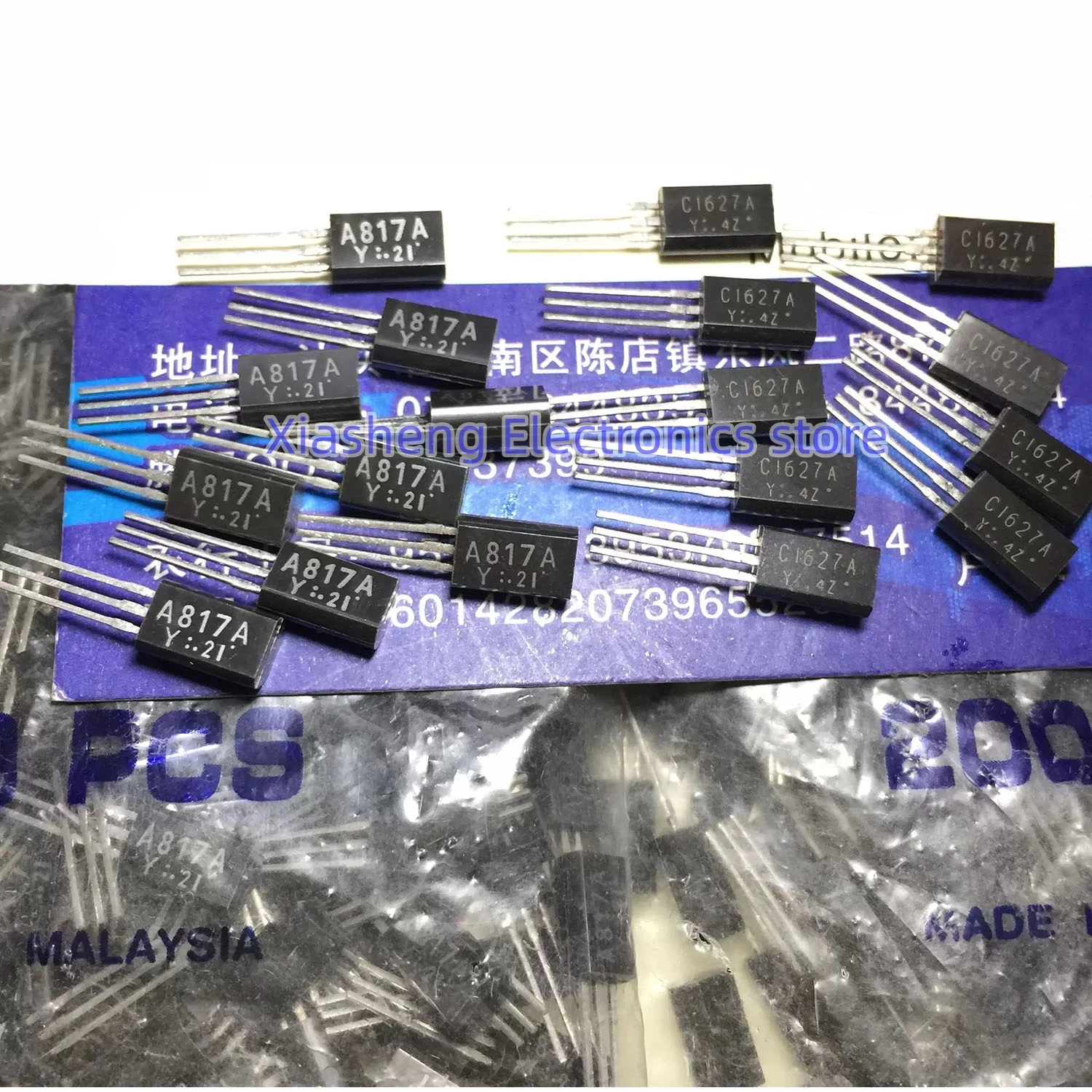 New Original 10Pairs A817A 2SA817A + 2SC1627A C1627A TO-92L Audio Amplifier Transistor In Stock Good Quality
