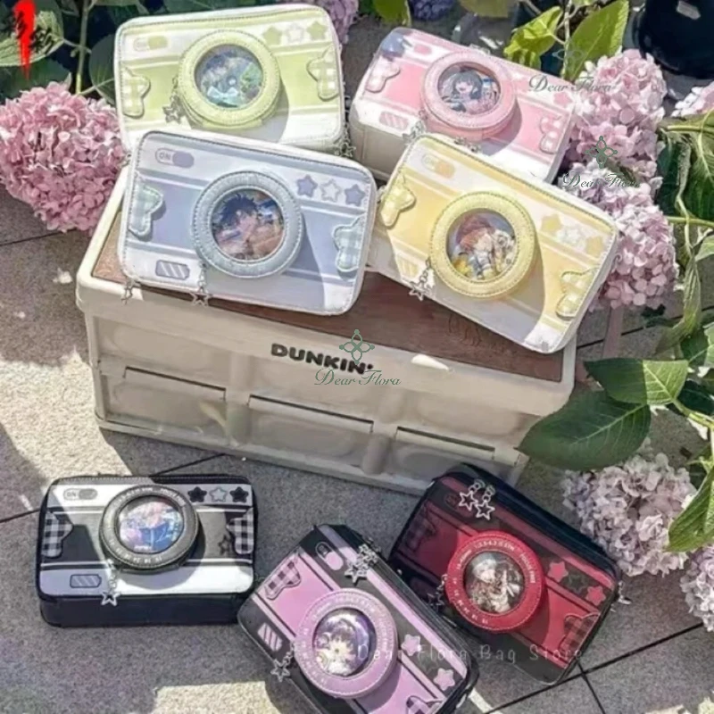 

New Design Small Camera Ita Bag Fashionable Cute Girl Transparent DIY Cosplay Shoulder Bags Street Trend Messenger Crossbody Bag