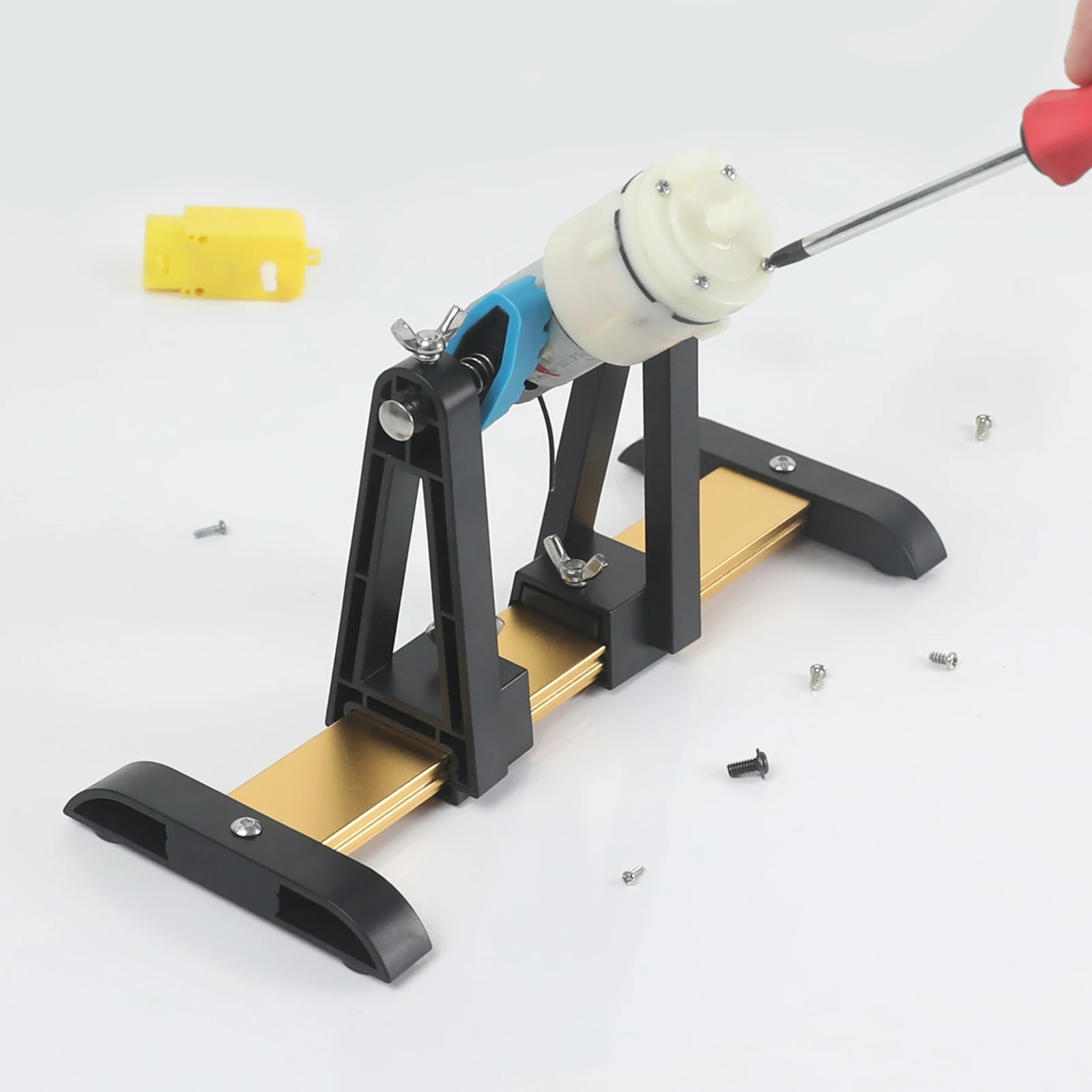 NEWACALOX Movable PCB Clamp 360° Rotated Circuit Board Holder Magnetic BaseThird Helping Hand Fixture Soldering Welding Tool