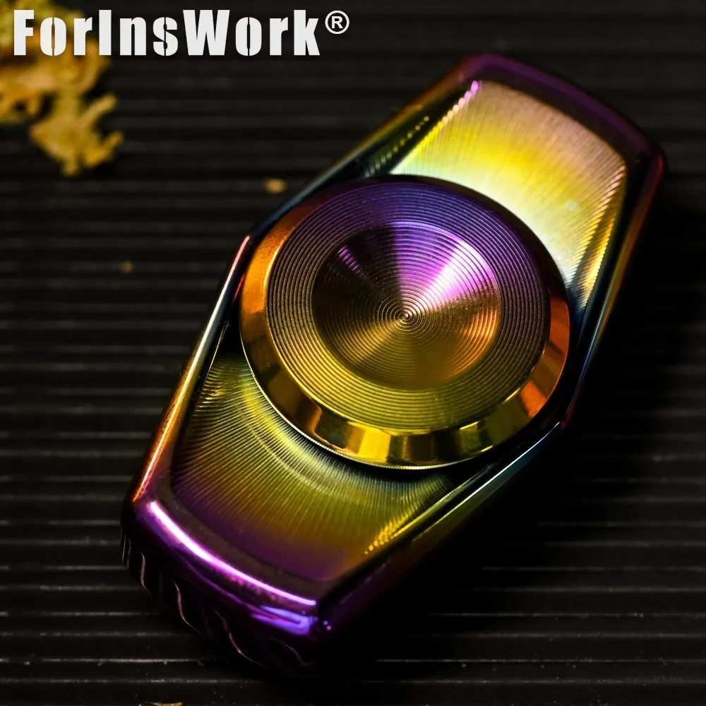 HeEDC Studio Qingzhou Hand Spinner Finger Toys Office Desk Accessories Metal Fidget Toy