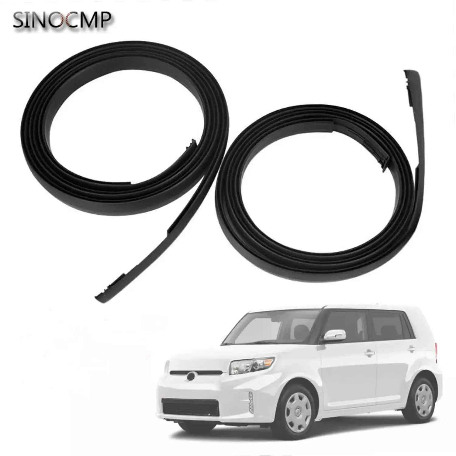 

2Pcs Roof Drip Side Finish Moulding For Scion xB 2008-15 7555512161 7555612170 Exterior Parts Styling Mouldings Car Parts