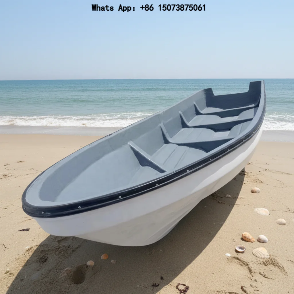 Fiberglass Single Shell Panga Yacht 23ft Fisherman Fishing River Boat Yacht