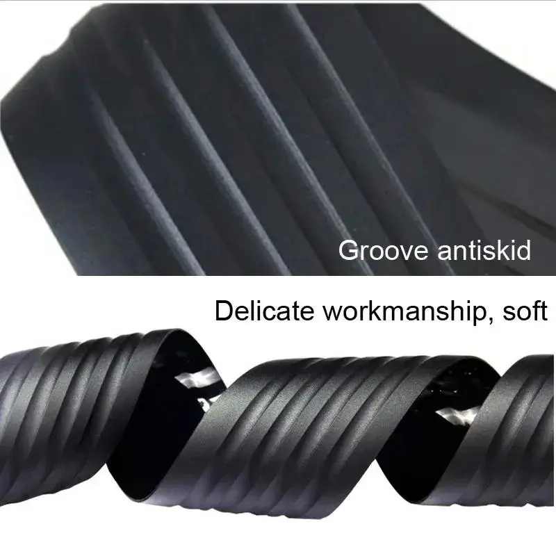 Gummi-Formteile Zierleiste Abdeckung Anti-Kratz Auto-Heckstoßstangenschutzplatte Kofferraumschutzleiste Auto-Styling – Detail 5