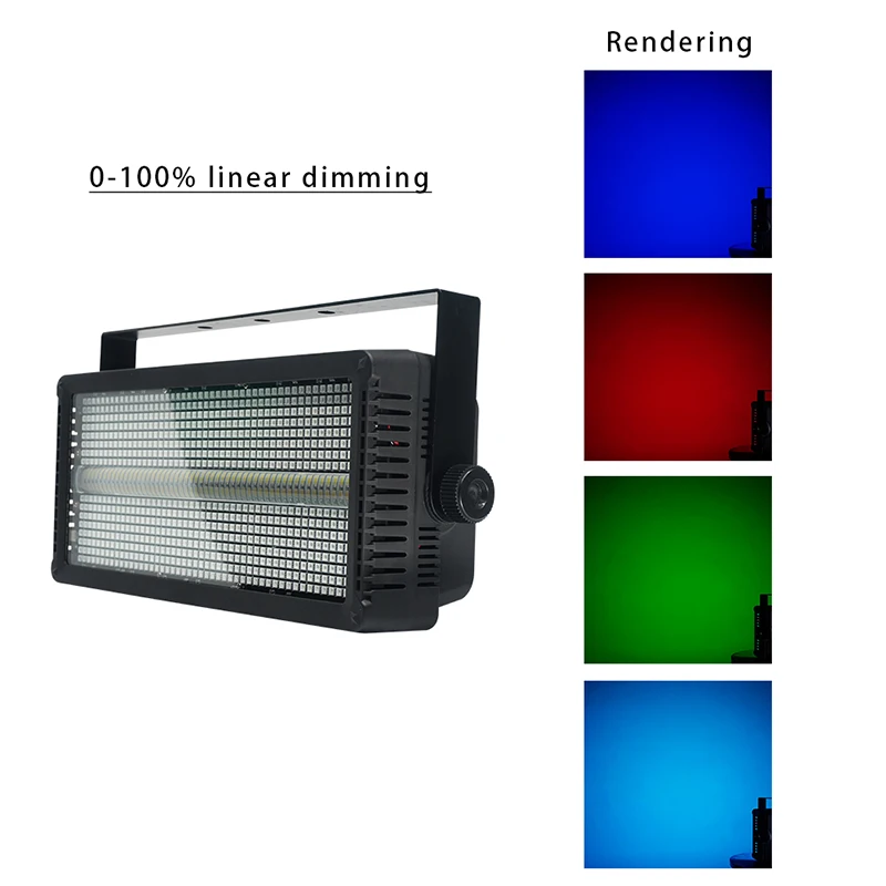 380W LED RGBW 3IN1 Strobe Light DMX Wash Flood for DJ Moving Head Super Bright Dj Wash Bar Strobe Stage Show Lighting Effects