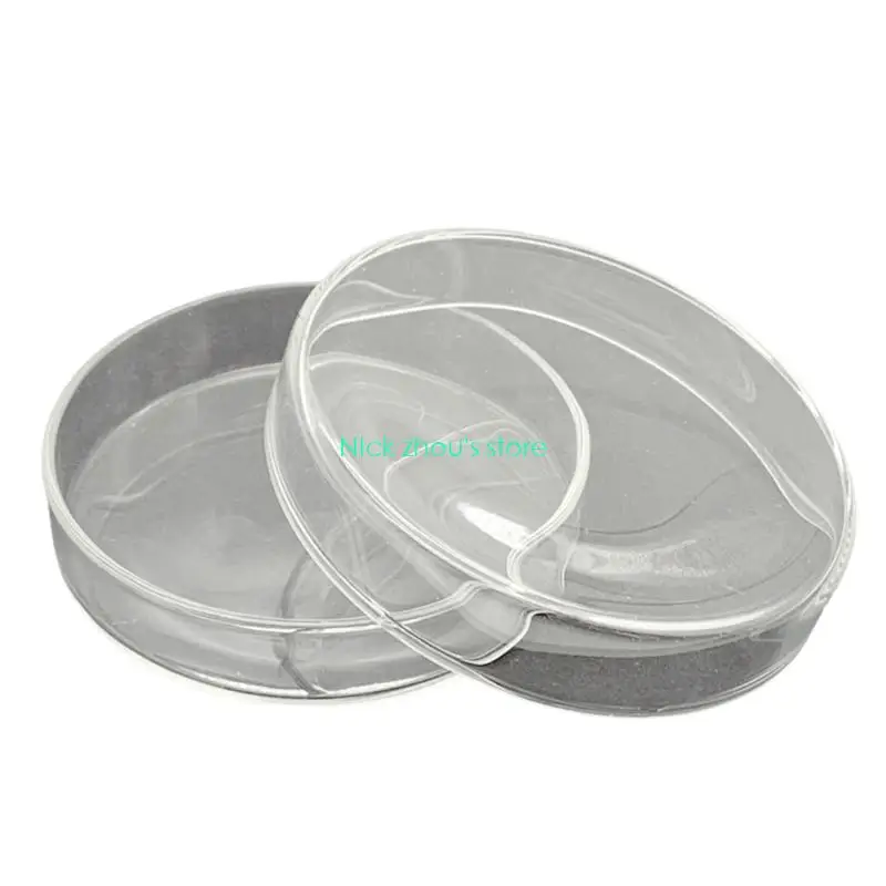 

E15E Glass Watch Oil Cleaning Jar Clear Watch Oil Washing Pot For Maintenance Crafts