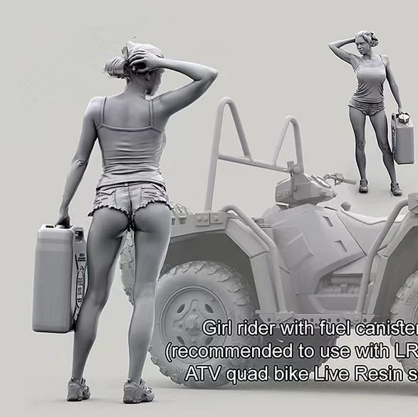 Kit modèle Kit résine Conducteur femelle de véhicule Terrain