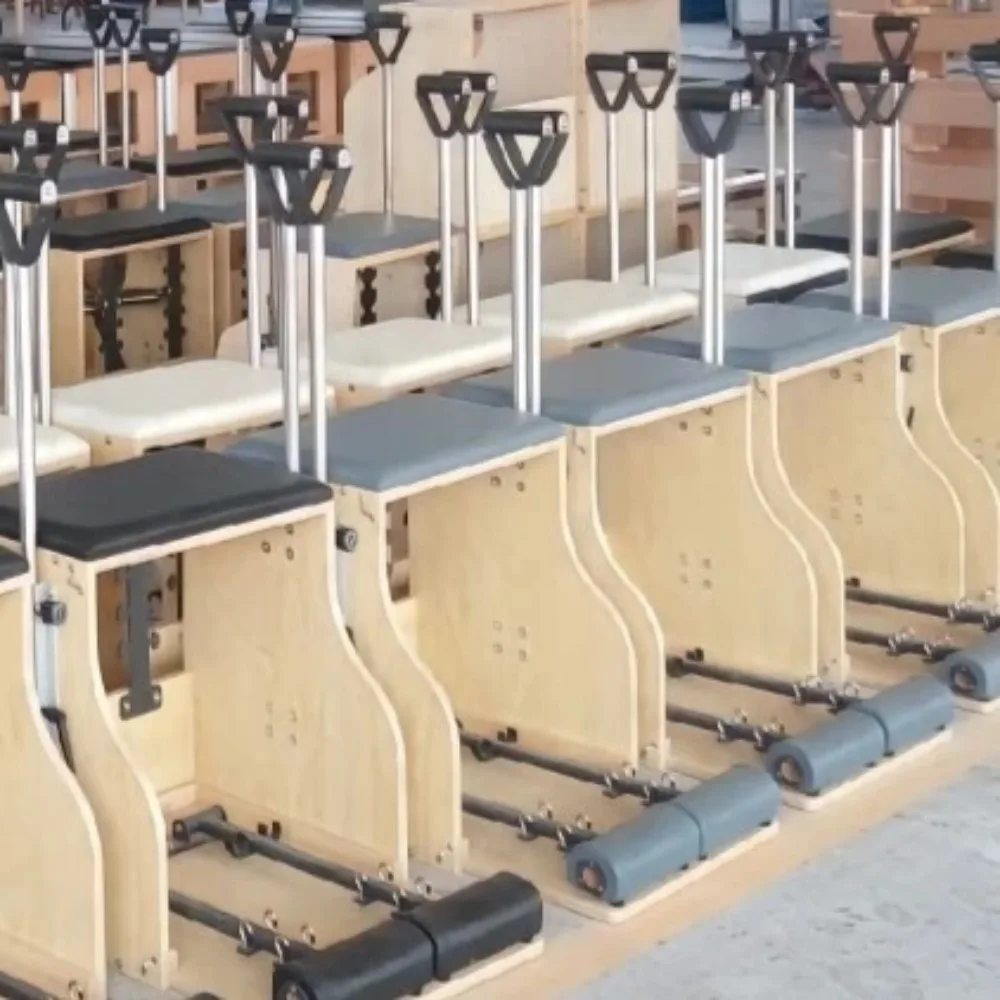 

Wholesale Portable Wood Pilates Machine Adjustable Pilates Tower Reformer 3-in-1 Yoga Training and Gym Classes