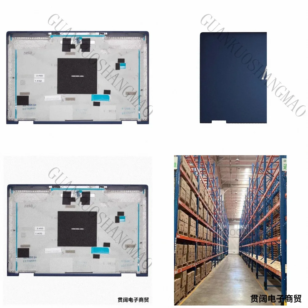 HTS...For HP Elite Dragonfly G1 G2 Blue LCD Back Cover 6070B1854101