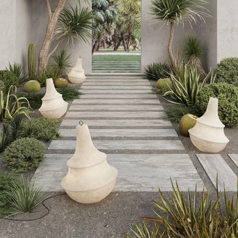 

Wabi Sabi style imitation silk living room floor lamp Nordic cream style homestay hotel coffee shop bedroom lamp