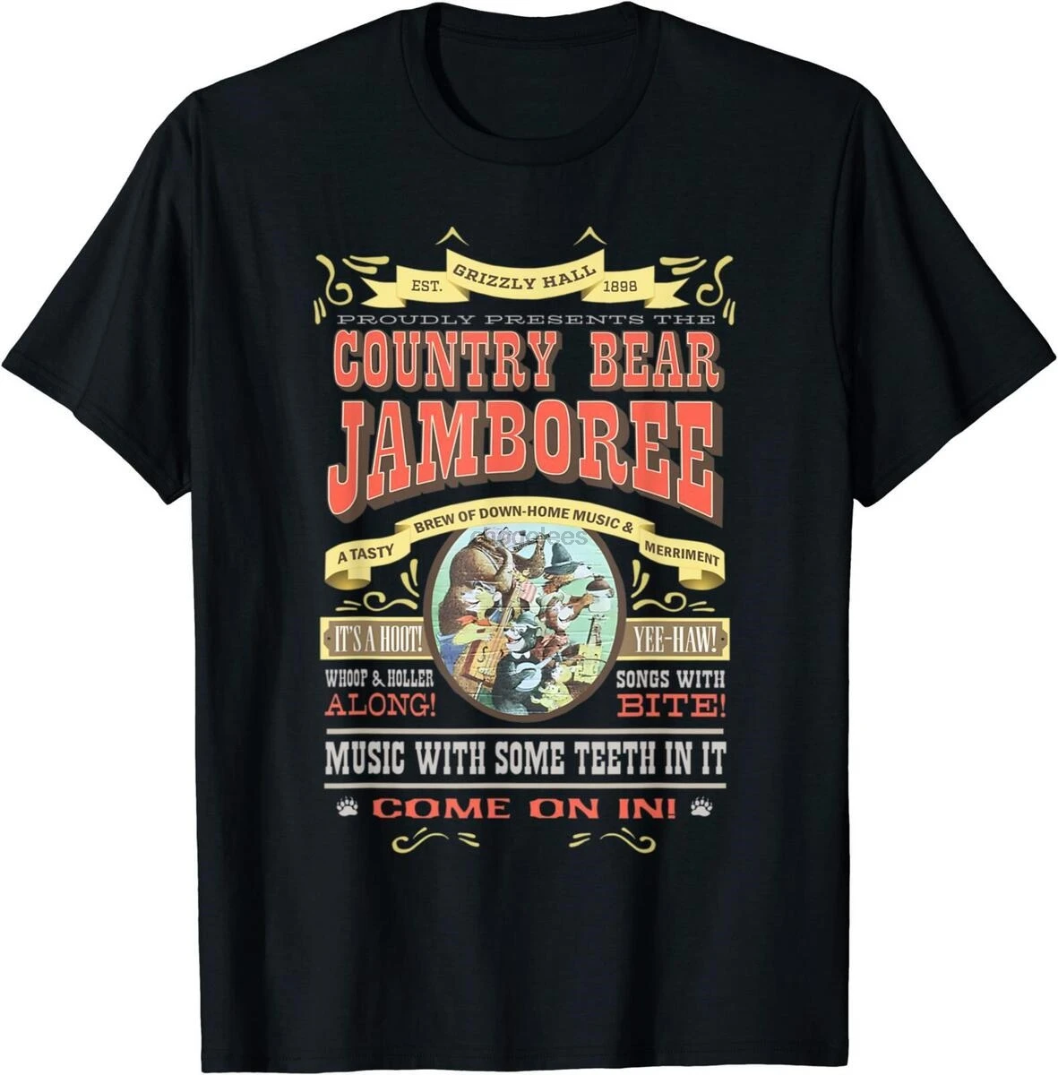 Vintage Country Bear Jamboree Tee T-Shirt S-5XL