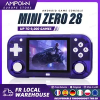 AMPOWN Mini Zero 28 Handheld Video Game Console 2.8'' IPS Screen A133P Processor Android OS 2.4GWIFI MAGICX ZERO28 Player Gifts