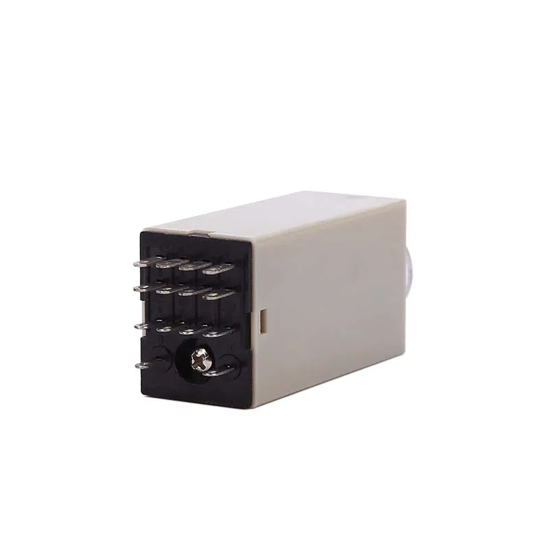 1 Pc H3Y-4 Small Time Delay Relay DC12 24V 14Pin Electricity Delay Type Power-on Delay Rotary Knob 1S/5S/10S/30S/60S/5M/10M/30M