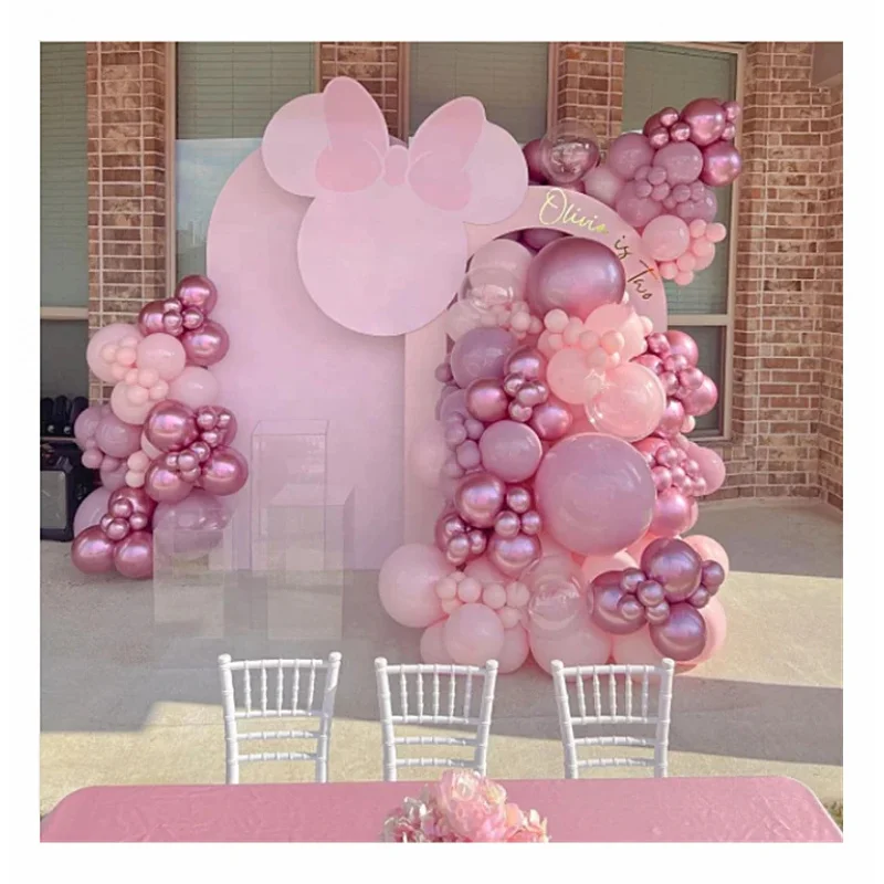 

Customize.Party Events Wedding Supplies Colorful PVC Arch Door Backdrop Wedding Decoration