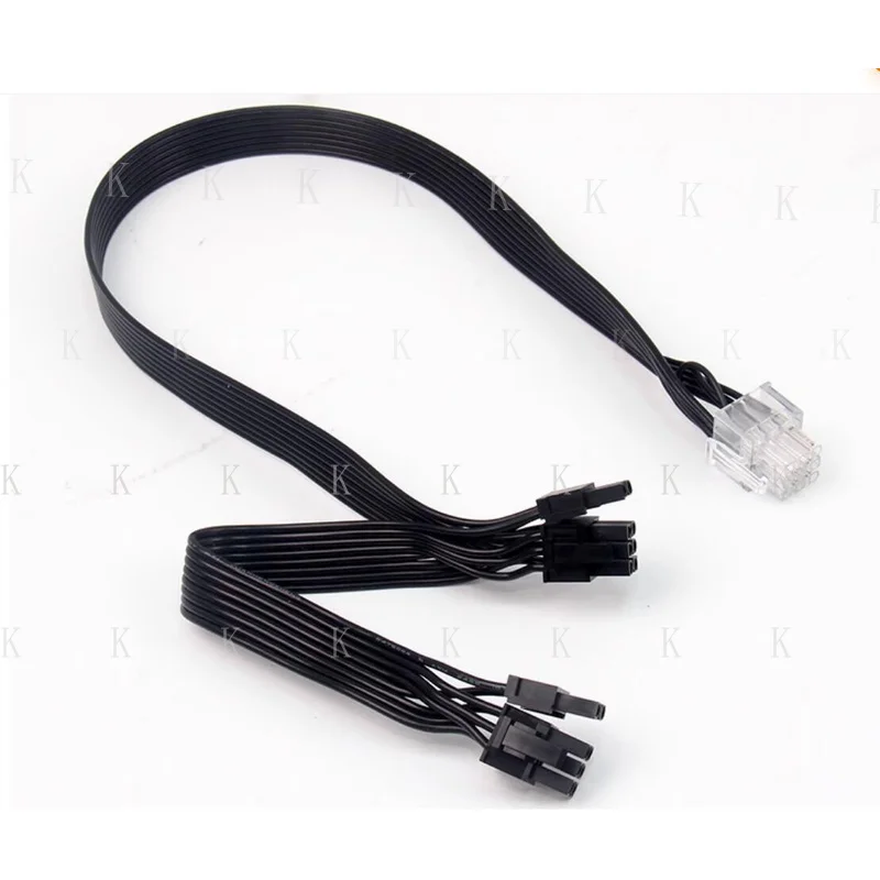 C  For Zhenhua Power Module Cable Crystal Interface Graphics Card Dual 8Pin 6+2P ~~