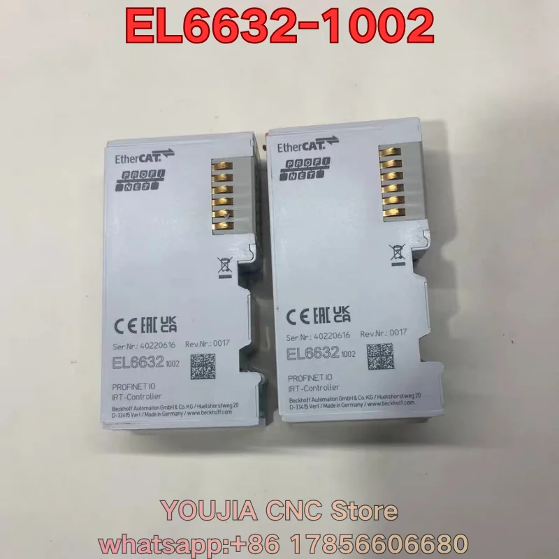 New plc module EL6632-1002 Latest quotation in October 2026