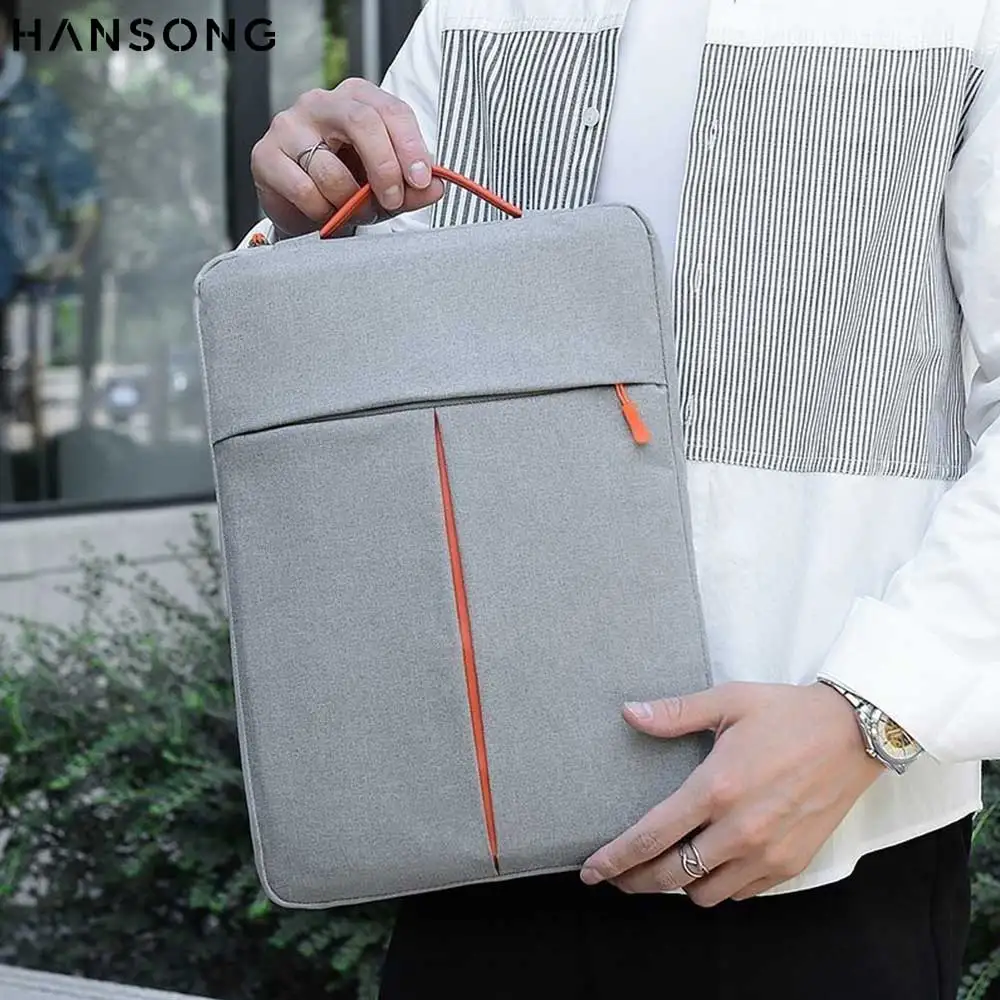 13-15 inch Laptop Handbag Ultrabook Sleeve Case Notebook Computer Cover Shockproof Business Pouch For Apple/Lenovo/HP/Dell